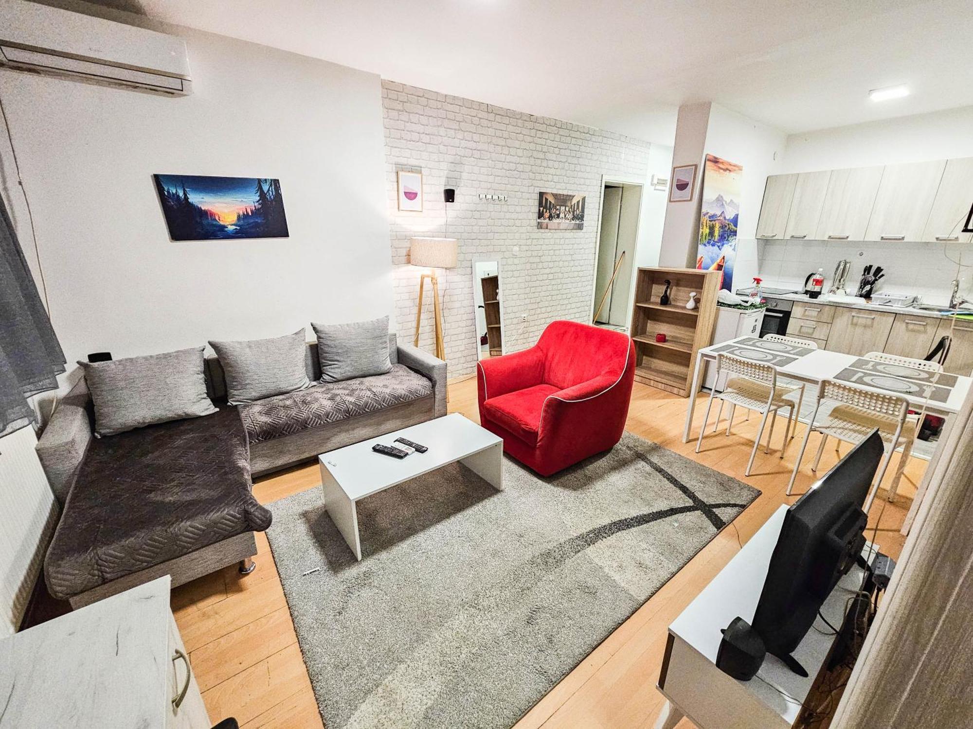 Apartment Skopje Square 外观 照片
